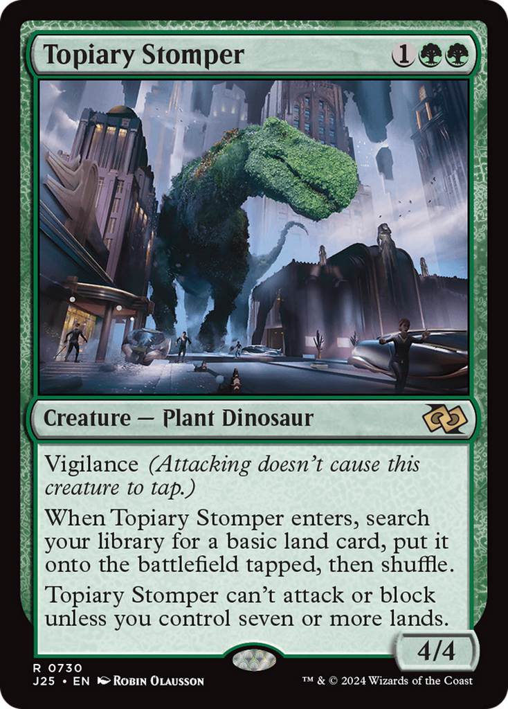 Magic: The Gathering - Topiary Stomper - Foundations Jumpstart