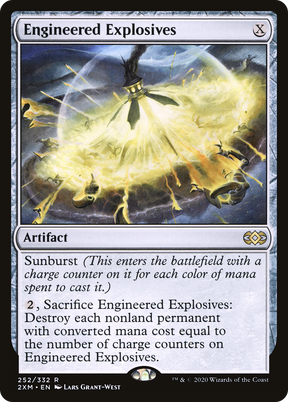Magic: The Gathering - Engineered Explosives Foil - Double Masters