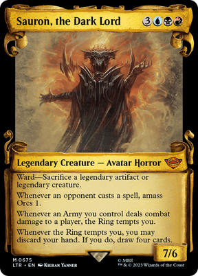Magic: The Gathering - Sauron, the Dark Lord - The Lord of the Rings: Tales of Middle-earth