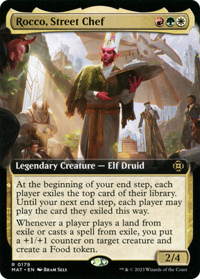 Magic: The Gathering - Rocco, Street Chef Foil - March of the Machine: The Aftermath