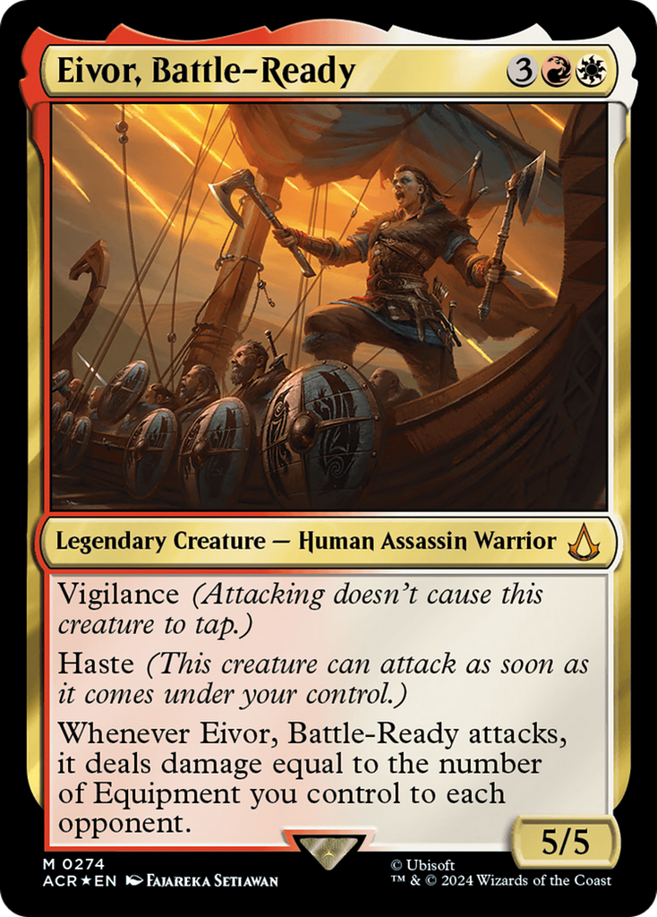 Magic: The Gathering - Eivor, Battle-Ready Foil - Assassin's Creed