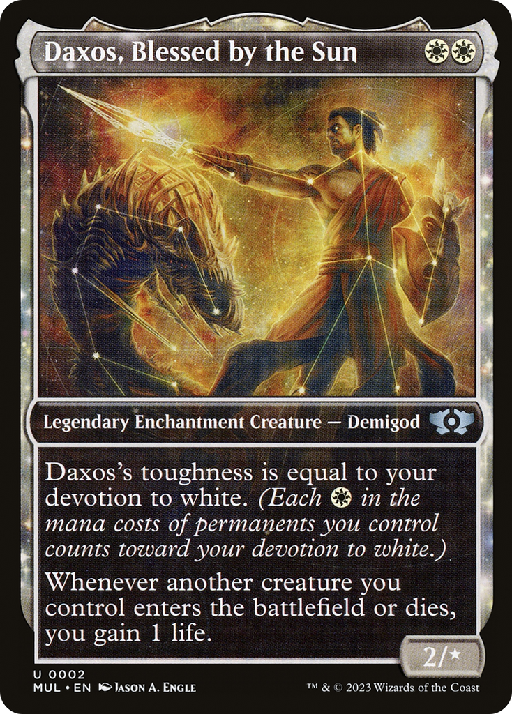 Magic: The Gathering - Daxos, Blessed by the Sun - Multiverse Legends