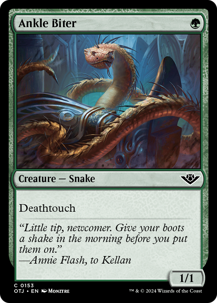Magic: The Gathering - Ankle Biter Foil - Outlaws of Thunder Junction