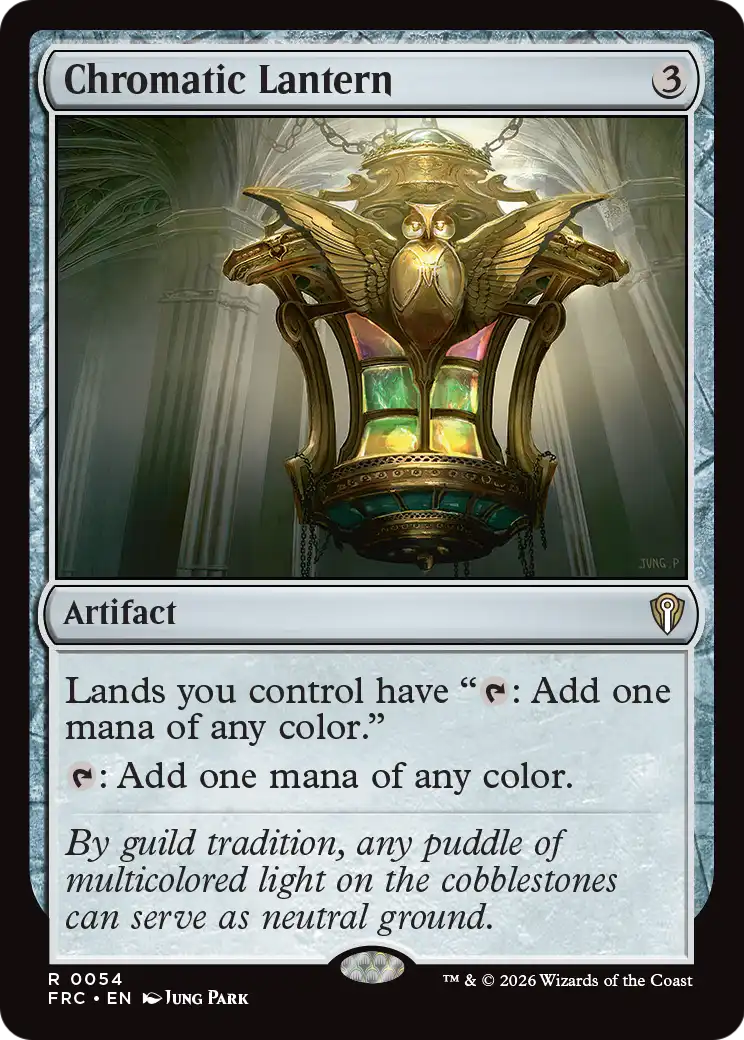 Magic: The Gathering - Chromatic Lantern - Reality Fracture Commander