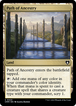 Magic: The Gathering - Path of Ancestry - Commander Masters