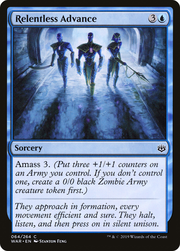 Magic: The Gathering - Relentless Advance Foil - War of the Spark