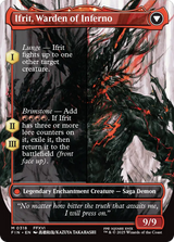 Magic: The Gathering - Clive, Ifrit's Dominant // Ifrit, Warden of Inferno Foil - Final Fantasy