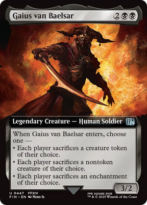 Magic: The Gathering - Gaius van Baelsar Foil - Final Fantasy