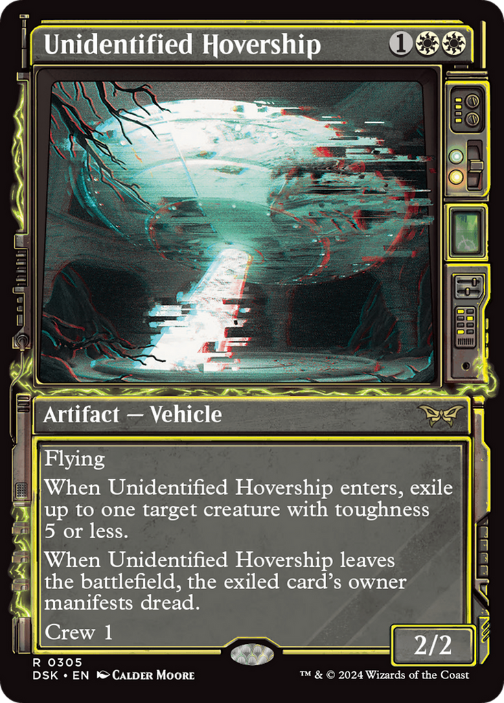 Magic: The Gathering - Unidentified Hovership - Duskmourn: House of Horror