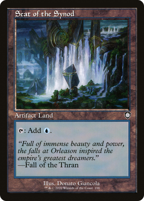 Magic: The Gathering - Seat of the Synod - The Brothers' War Commander