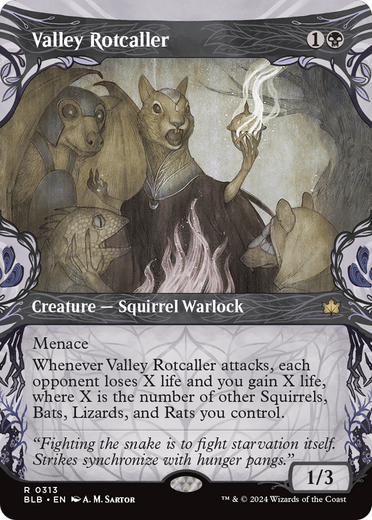 Magic: The Gathering - Valley Rotcaller Foil - Bloomburrow