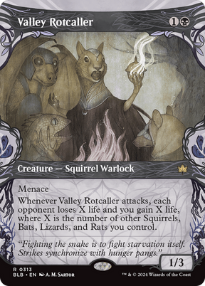 Magic: The Gathering - Valley Rotcaller Foil - Bloomburrow