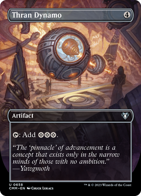 Magic: The Gathering - Thran Dynamo Foil - Commander Masters