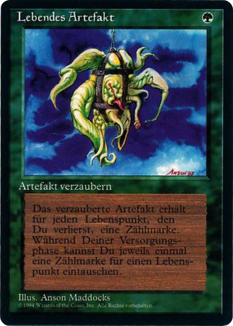 Magic: The Gathering - Lebendes Artefakt - Foreign Black Border
