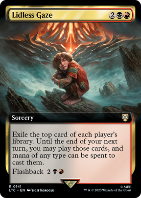Magic: The Gathering - Lidless Gaze - Tales of Middle-earth Commander