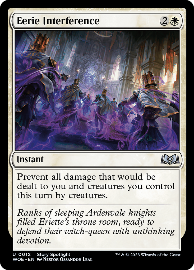 Magic: The Gathering - Eerie Interference Foil - Wilds of Eldraine