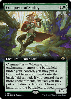 Magic: The Gathering - Composer of Spring - Commander Masters