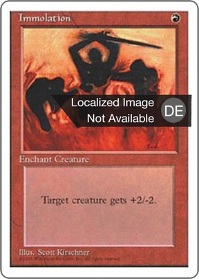 Magic: The Gathering - Aufopferung - Fourth Edition