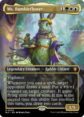 Magic: The Gathering - Ms. Bumbleflower Foil - Bloomburrow Commander