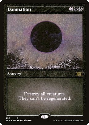 Magic: The Gathering - Damnation Foil - Double Masters 2022