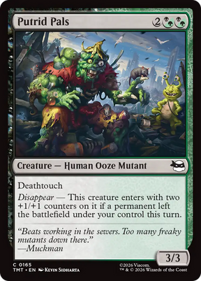 Magic: The Gathering - Putrid Pals - Teenage Mutant Ninja Turtles