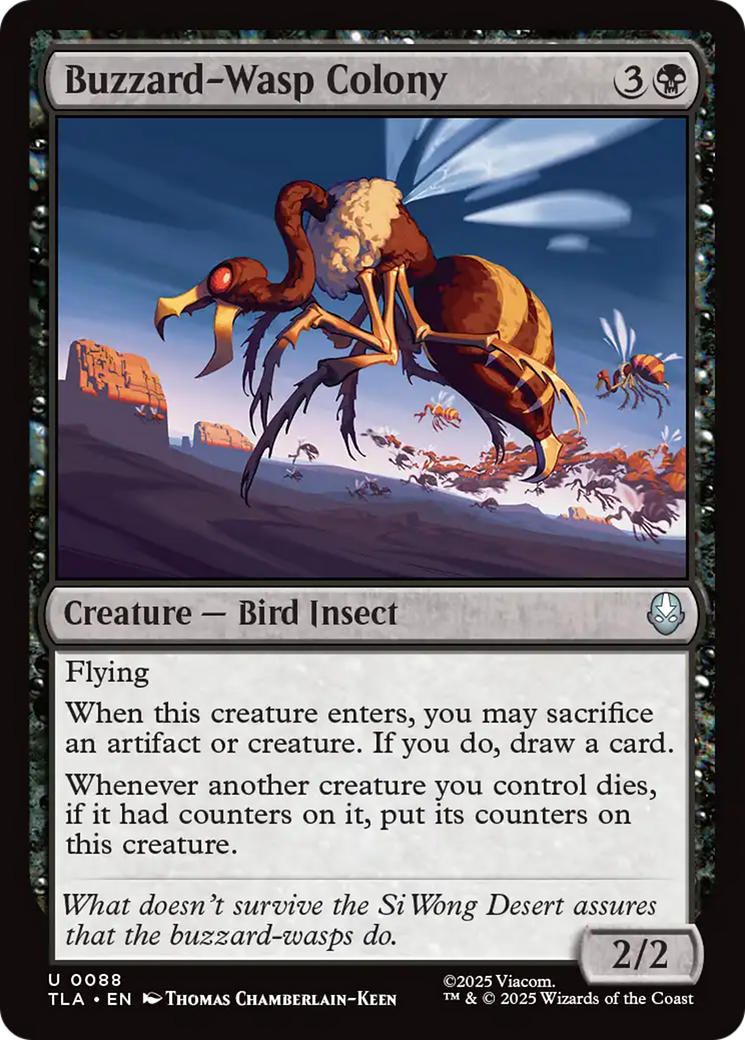 Magic: The Gathering - Buzzard-Wasp Colony - Avatar: The Last Airbender