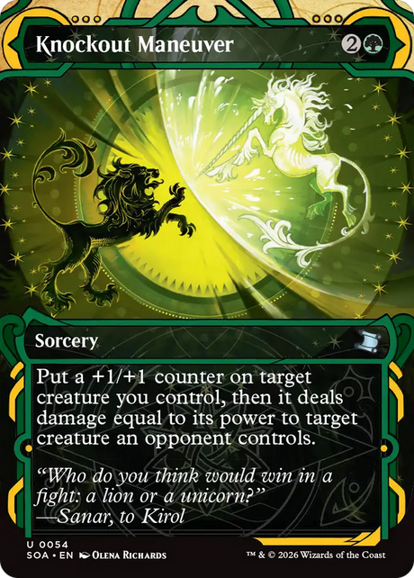 Magic: The Gathering - Knockout Maneuver - Secrets of Strixhaven Mystical Archive
