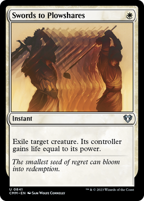 Magic: The Gathering - Swords to Plowshares - Commander Masters