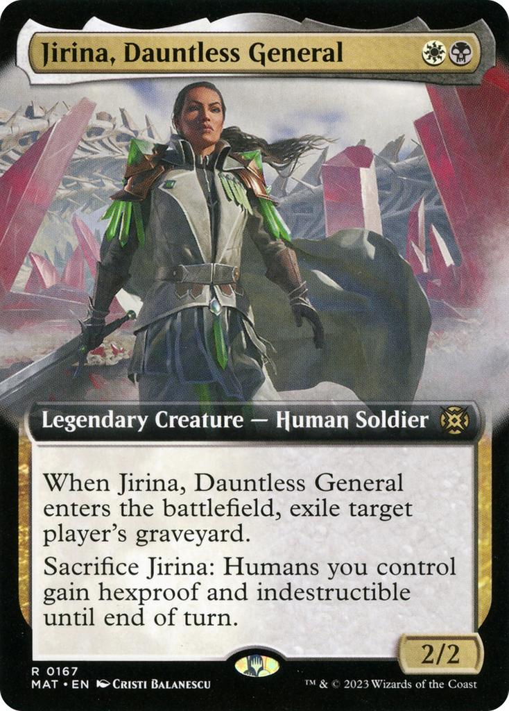 Magic: The Gathering - Jirina, Dauntless General - March of the Machine: The Aftermath