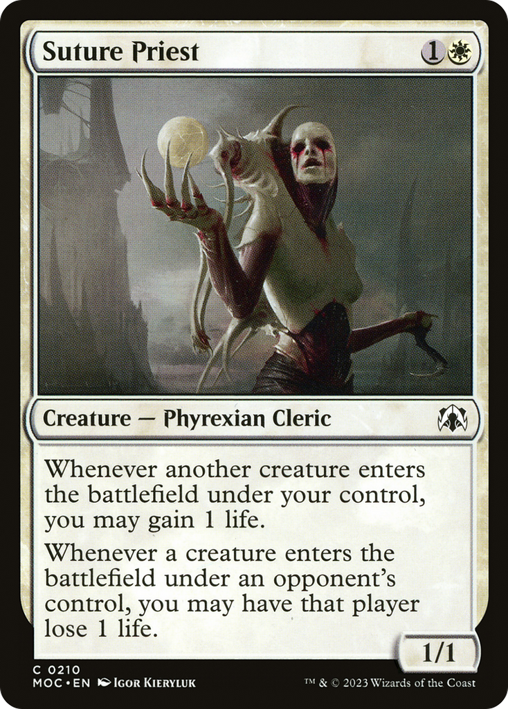 Magic: The Gathering - Suture Priest - March of the Machine Commander