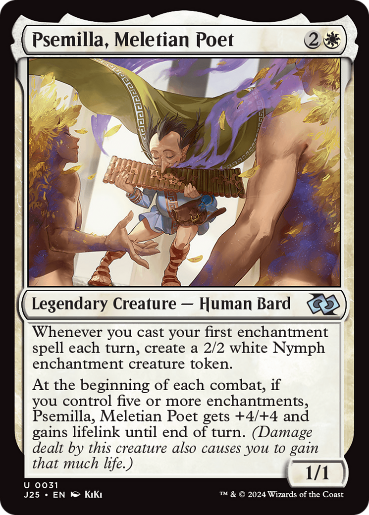 Magic: The Gathering - Psemilla, Meletian Poet - Foundations Jumpstart