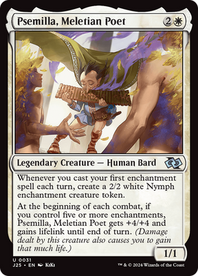 Magic: The Gathering - Psemilla, Meletian Poet - Foundations Jumpstart