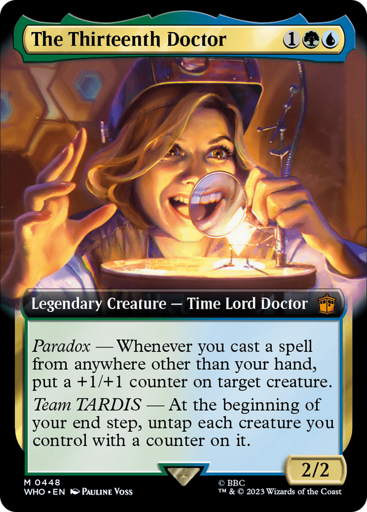 Magic: The Gathering - The Thirteenth Doctor Foil - Doctor Who