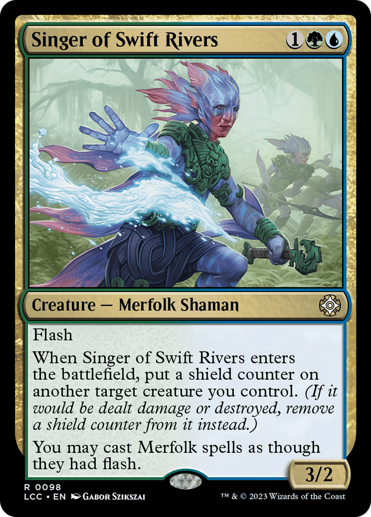 Magic: The Gathering - Singer of Swift Rivers - The Lost Caverns of Ixalan Commander