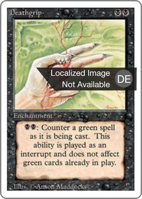 Magic: The Gathering - Todesgriff - Revised Edition