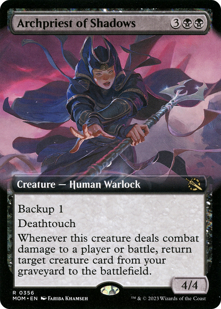 Magic: The Gathering - Archpriest of Shadows Foil - March of the Machine