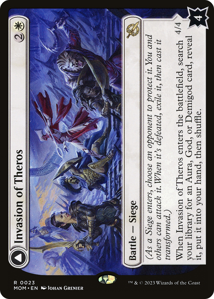 Magic: The Gathering - Invasion of Theros // Ephara, Ever-Sheltering Foil - March of the Machine