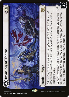 Magic: The Gathering - Invasion of Theros // Ephara, Ever-Sheltering Foil - March of the Machine