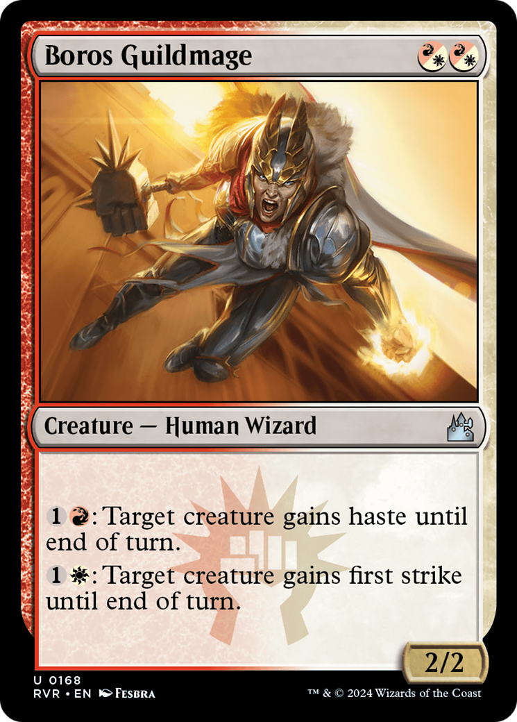 Magic: The Gathering - Boros Guildmage Foil - Ravnica Remastered