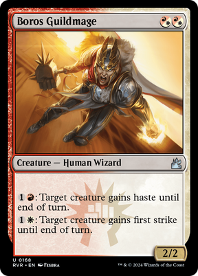 Magic: The Gathering - Boros Guildmage Foil - Ravnica Remastered