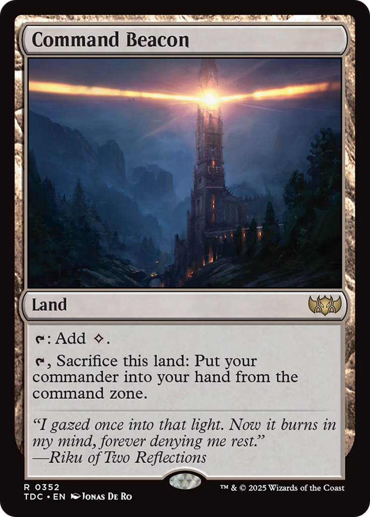 Magic: The Gathering - Command Beacon - Tarkir: Dragonstorm Commander