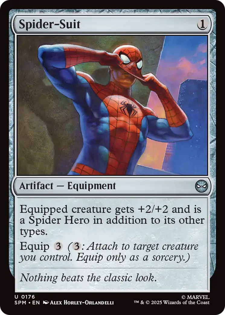 Magic: The Gathering - Spider-Suit Foil - Marvel's Spider-Man