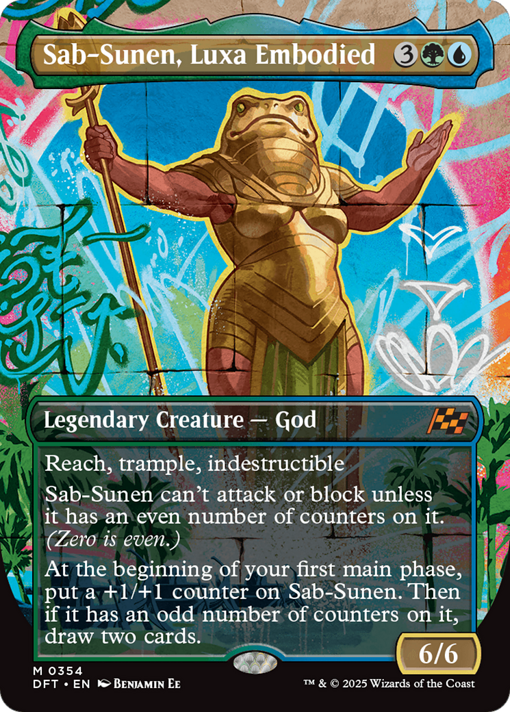 Magic: The Gathering - Sab-Sunen, Luxa Embodied Foil - Aetherdrift