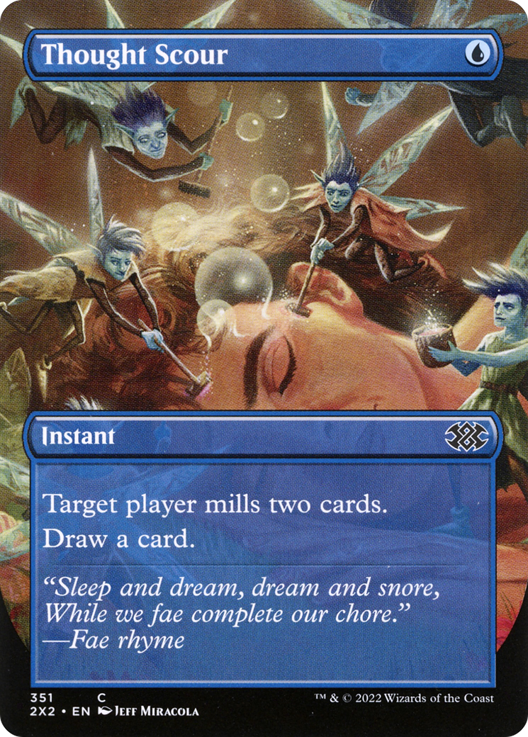 Magic: The Gathering - Thought Scour - Double Masters 2022