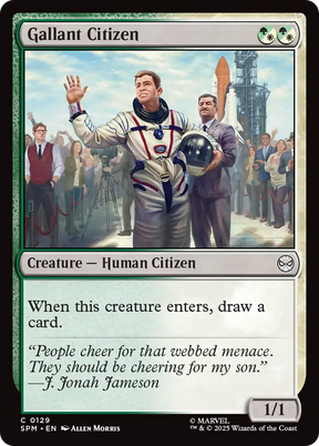 Magic: The Gathering - Gallant Citizen Foil - Marvel's Spider-Man