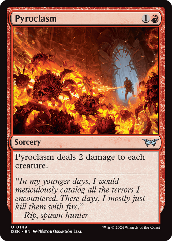 Magic: The Gathering - Pyroclasm - Duskmourn: House of Horror