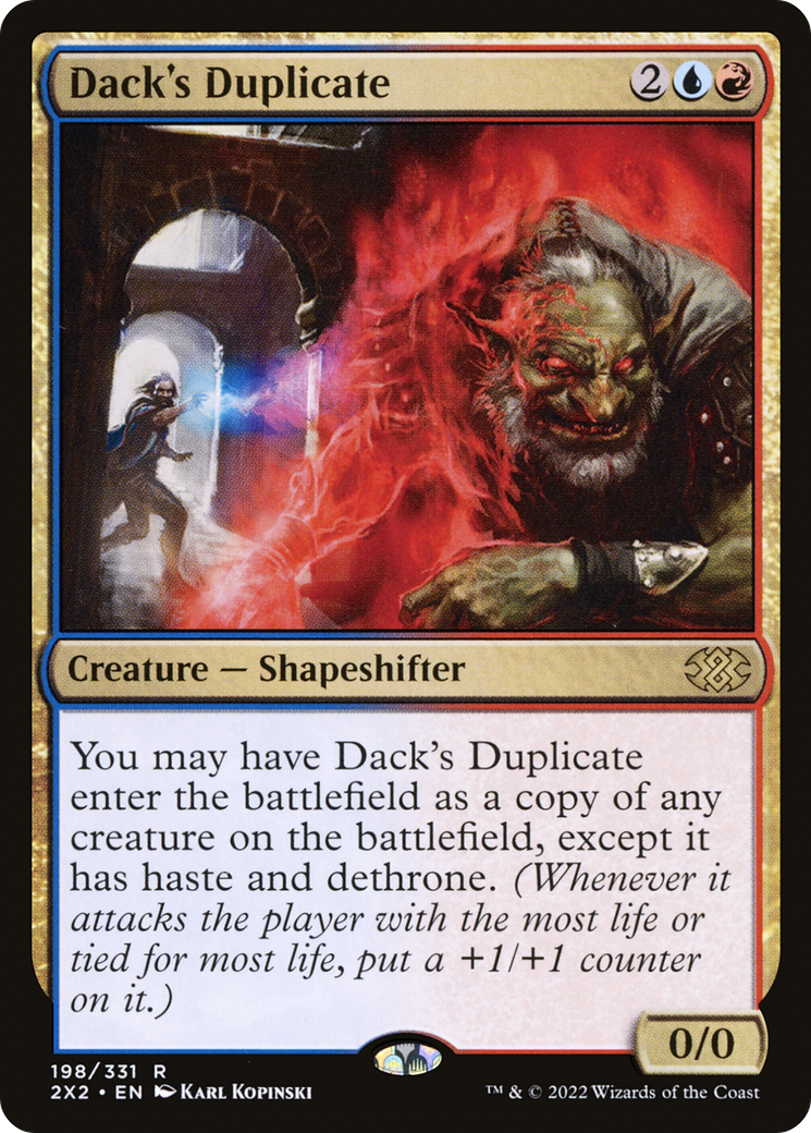 Magic: The Gathering - Dack's Duplicate - Double Masters 2022