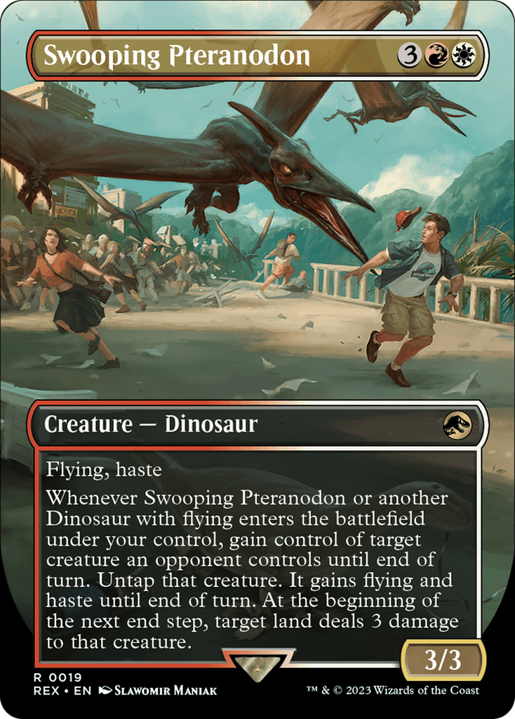 Magic: The Gathering - Swooping Pteranodon - Jurassic World Collection