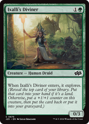 Magic: The Gathering - Ixalli's Diviner - Foundations Jumpstart
