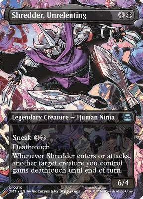 Magic: The Gathering - Shredder, Unrelenting - Teenage Mutant Ninja Turtles